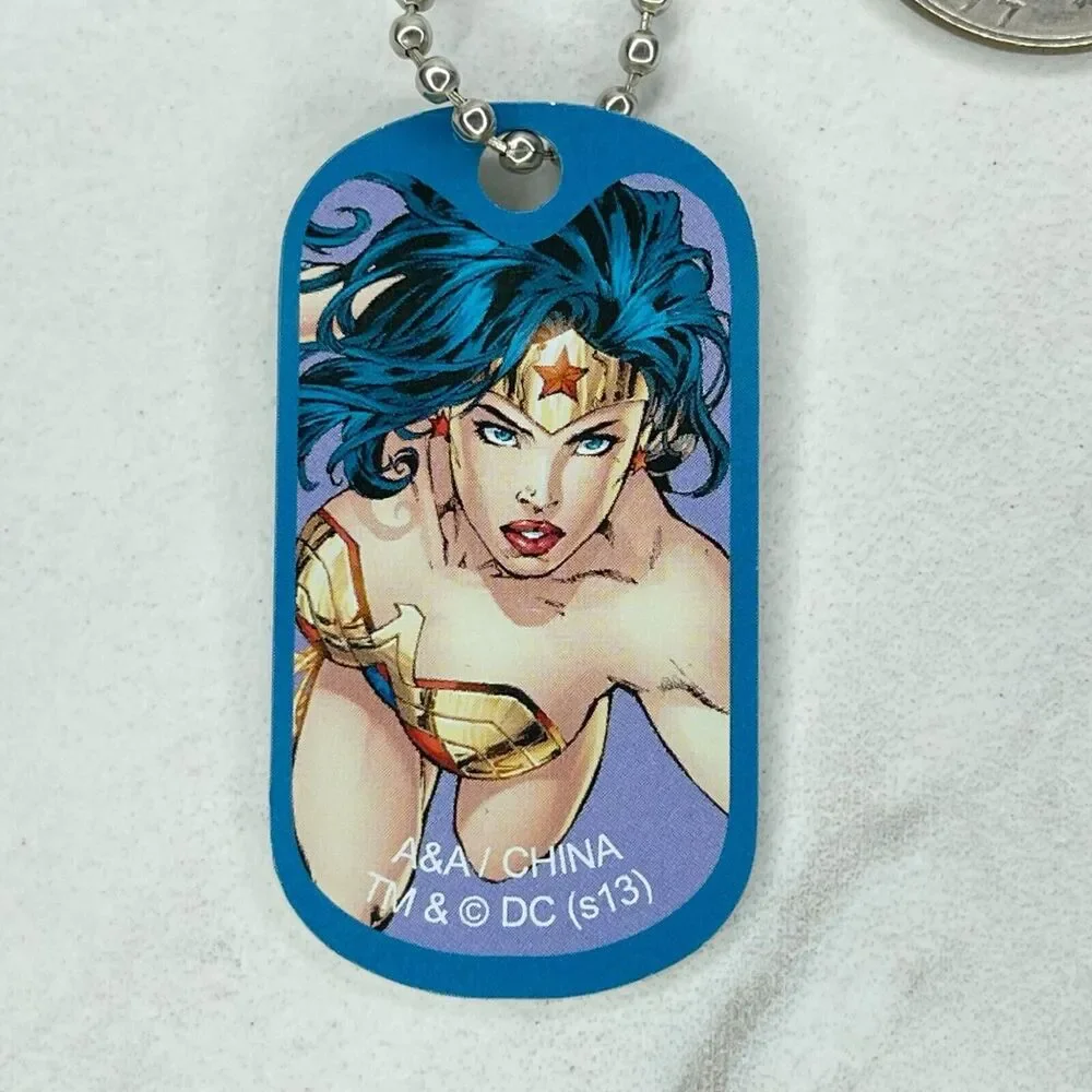 Wonder Woman Ball Chain Keychain Keyring - Picture 2 of 6